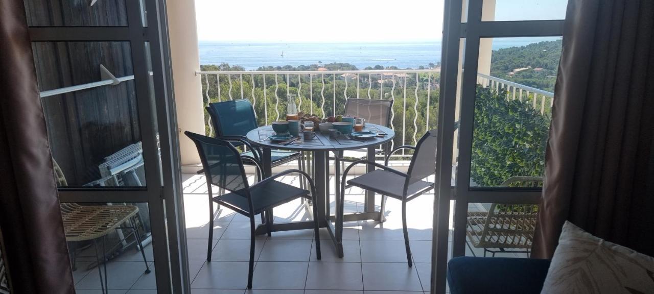 Agay Cap Esterel Le Hameau F2 Clim Plein Sud Dernier Etage Magnifique Vue Mer Saint-Raphaël 外观 照片