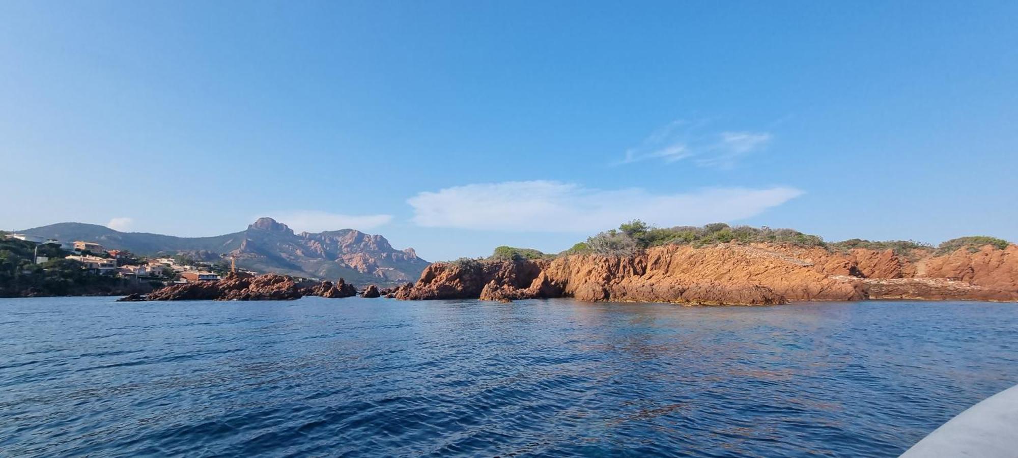 Agay Cap Esterel Le Hameau F2 Clim Plein Sud Dernier Etage Magnifique Vue Mer Saint-Raphaël 外观 照片