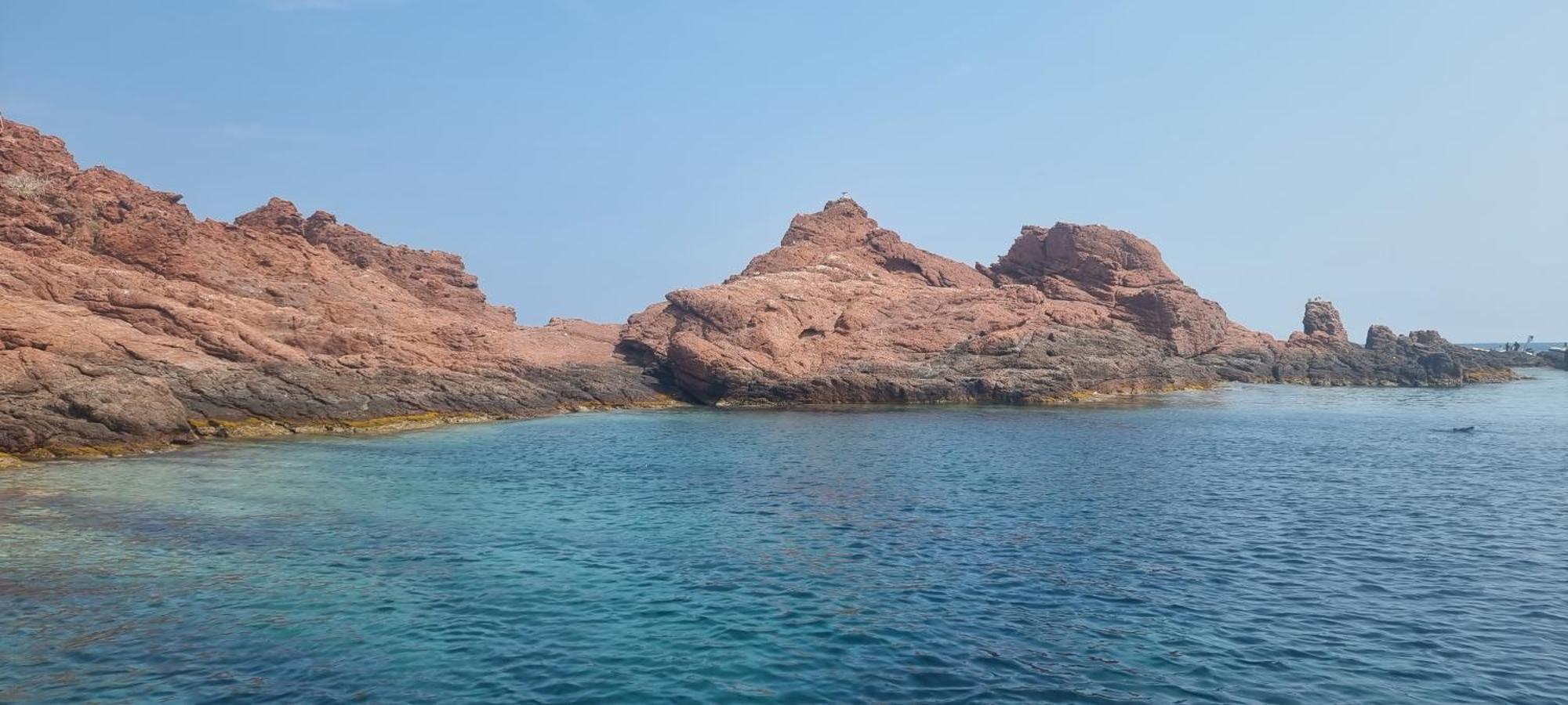 Agay Cap Esterel Le Hameau F2 Clim Plein Sud Dernier Etage Magnifique Vue Mer Saint-Raphaël 外观 照片