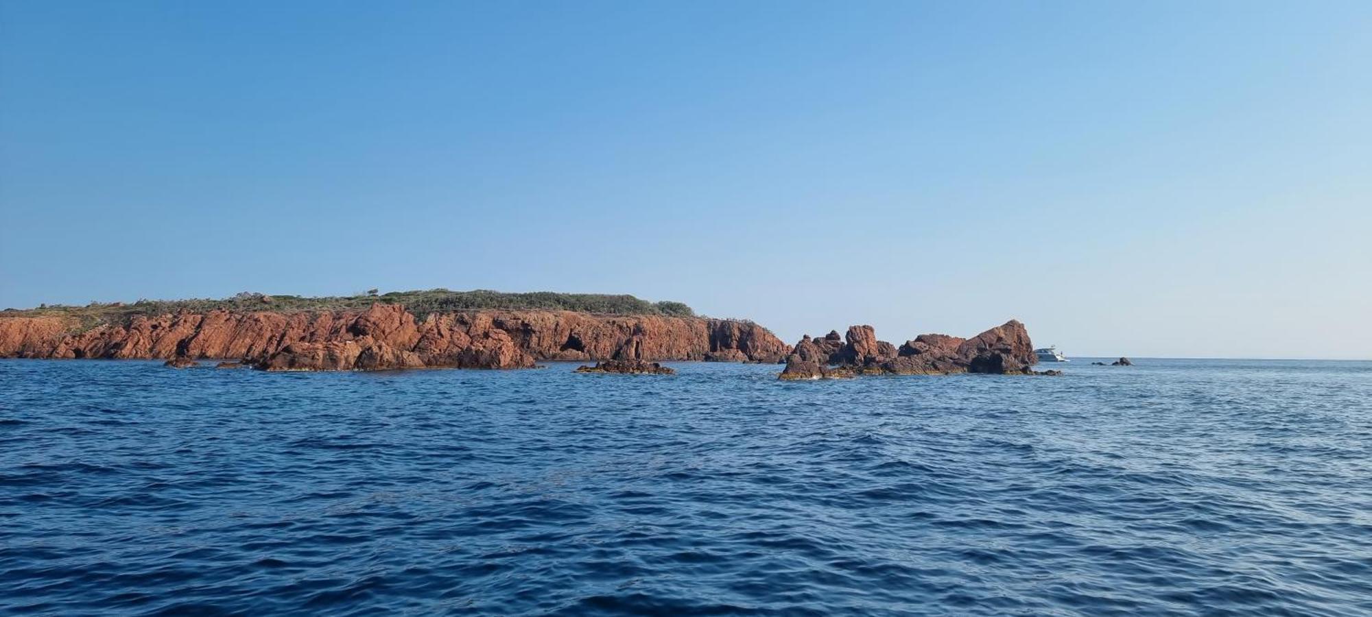 Agay Cap Esterel Le Hameau F2 Clim Plein Sud Dernier Etage Magnifique Vue Mer Saint-Raphaël 外观 照片