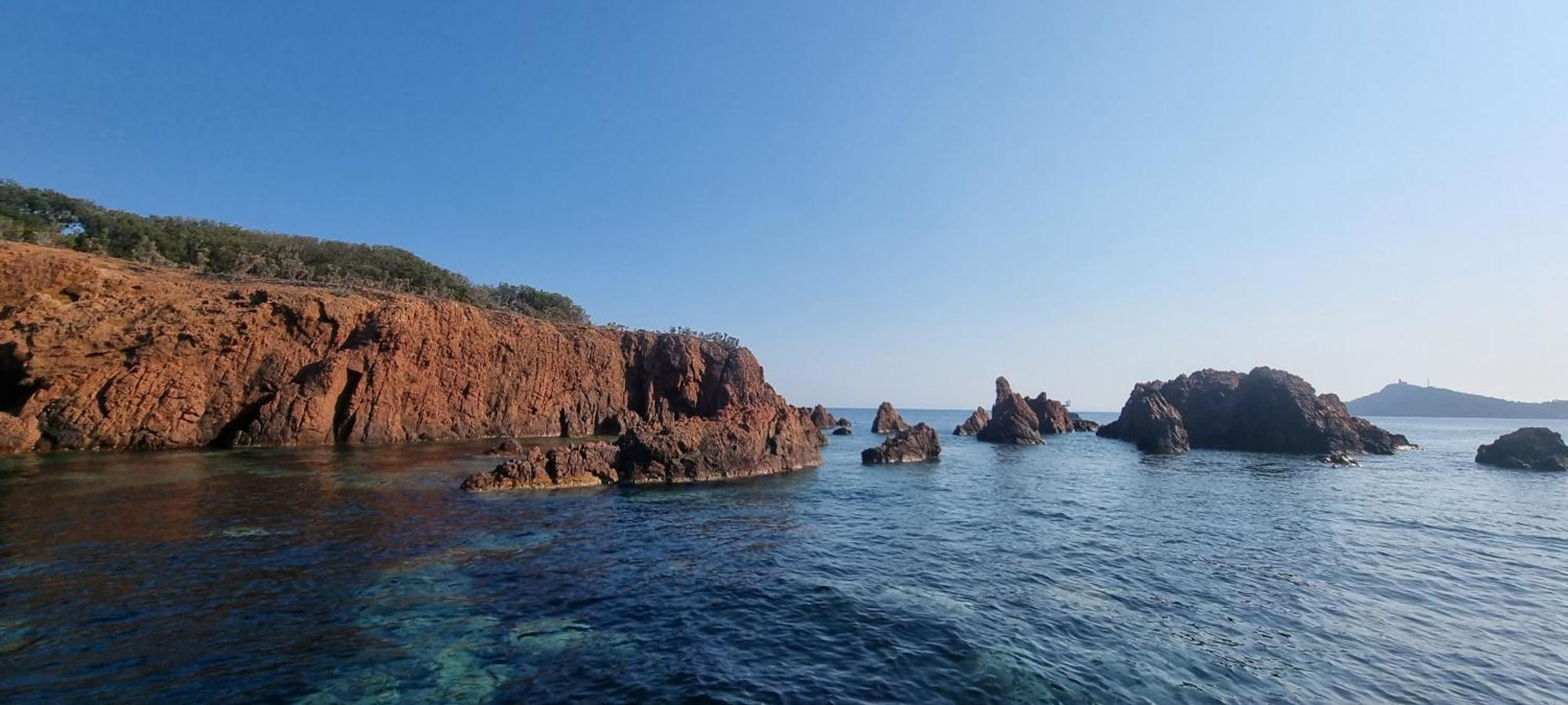 Agay Cap Esterel Le Hameau F2 Clim Plein Sud Dernier Etage Magnifique Vue Mer Saint-Raphaël 外观 照片