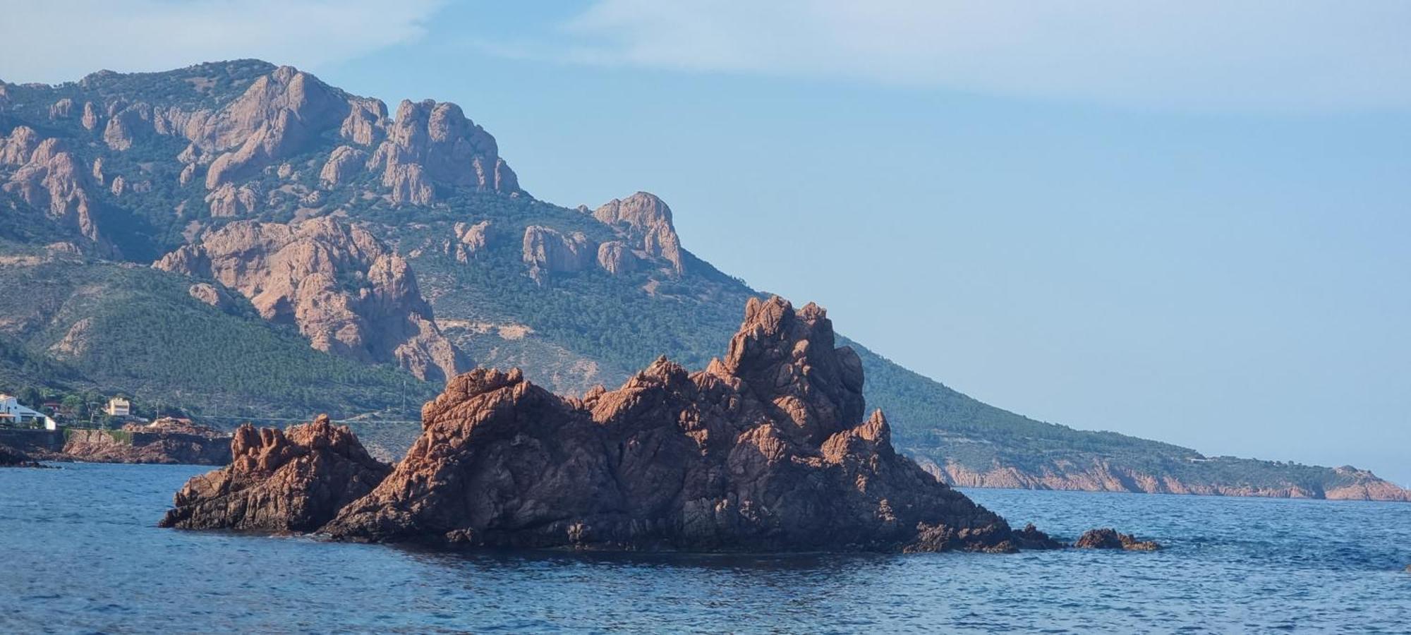Agay Cap Esterel Le Hameau F2 Clim Plein Sud Dernier Etage Magnifique Vue Mer Saint-Raphaël 外观 照片