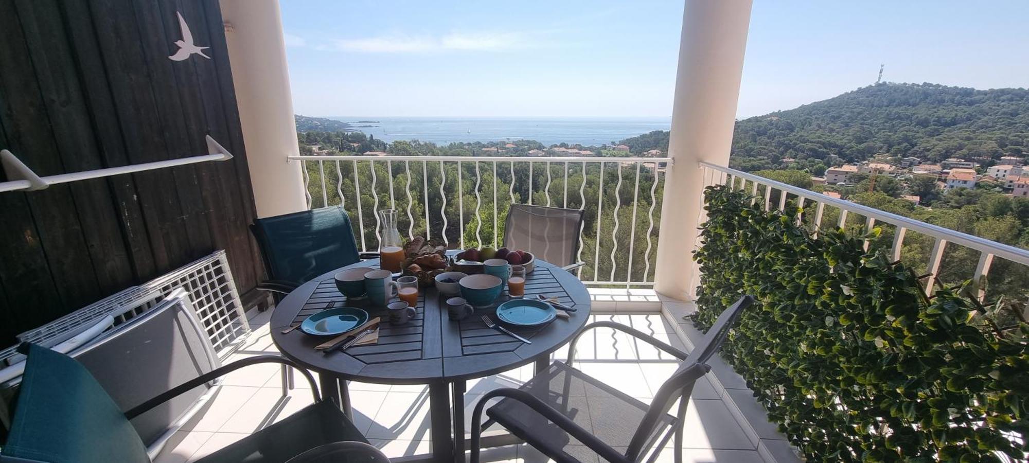 Agay Cap Esterel Le Hameau F2 Clim Plein Sud Dernier Etage Magnifique Vue Mer Saint-Raphaël 外观 照片